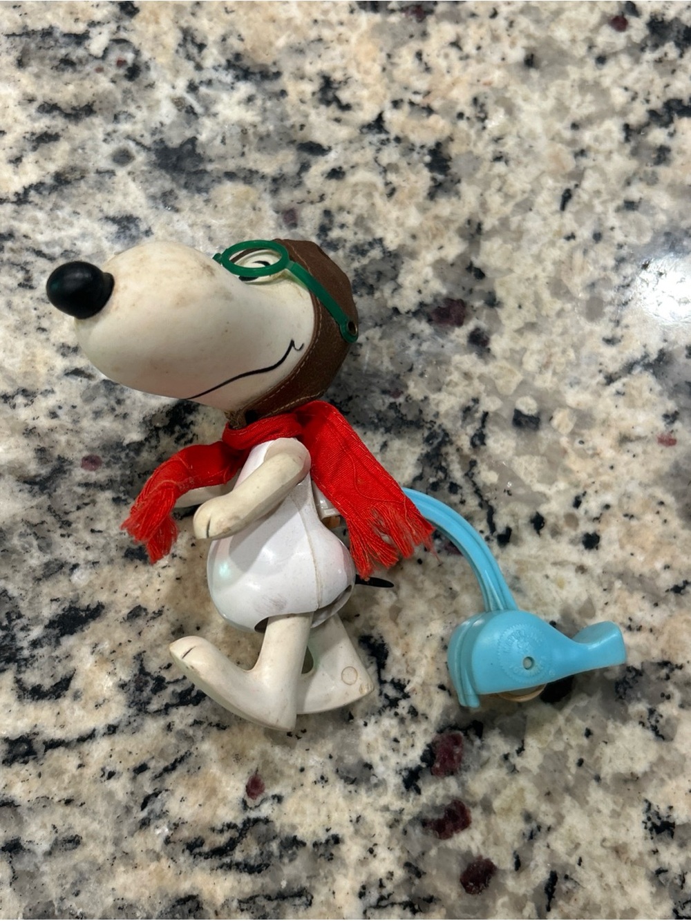 VINTAGE MATTEL SNOOPY WORLD WAR I FLYING ACE KIDDLES SKEDIDDLE PEANUTS